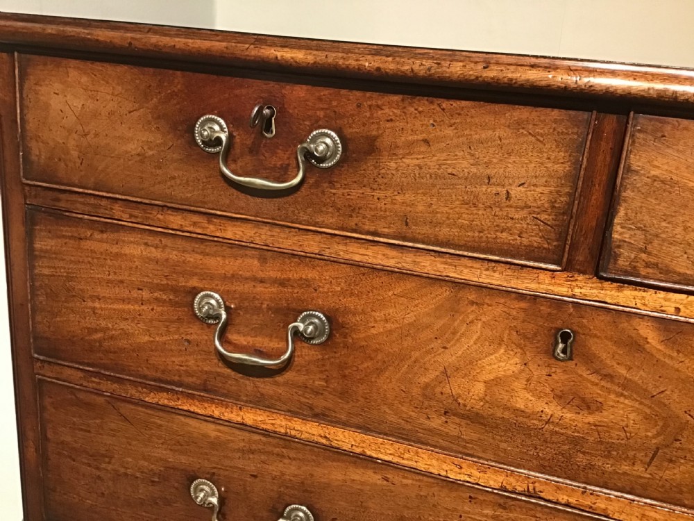 Antique mahogany chest of drawers. View V