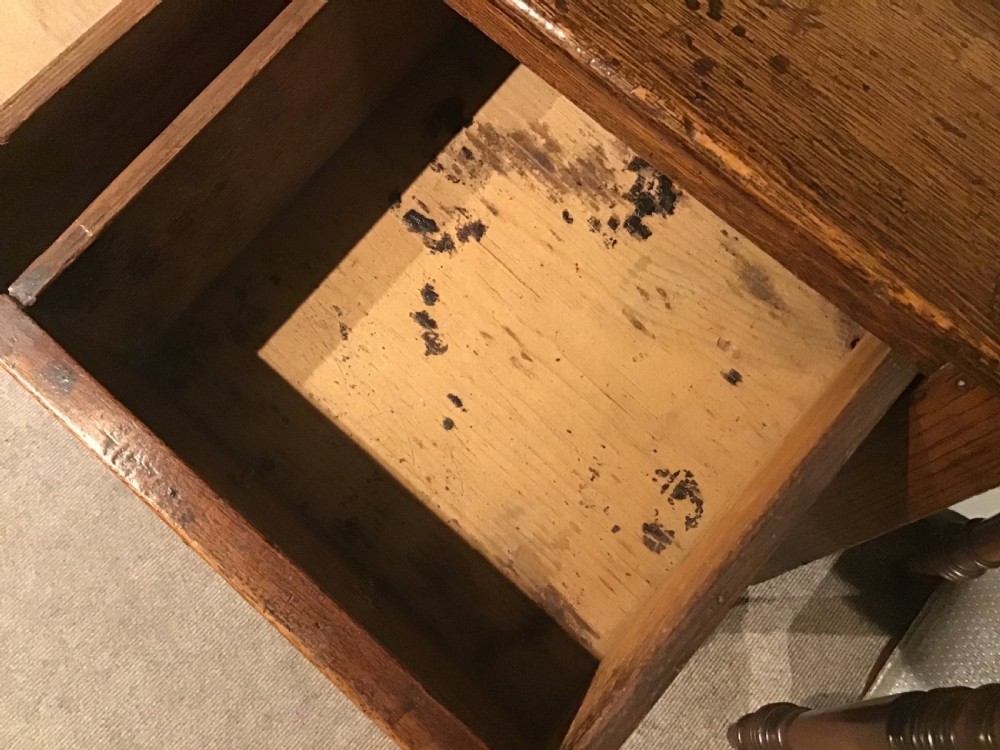 Antique oak pot board dresser View X