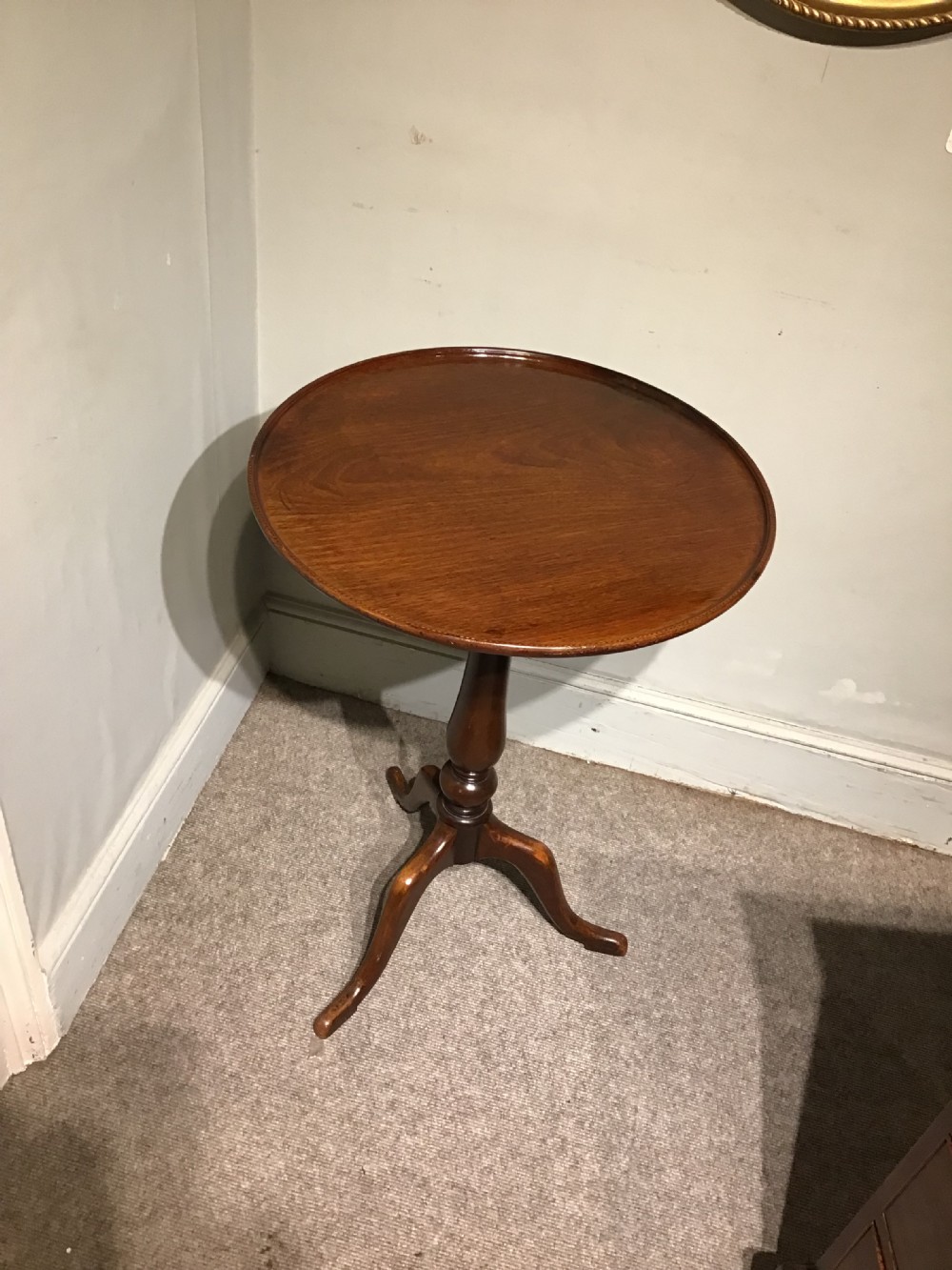 Antique tripod table View II