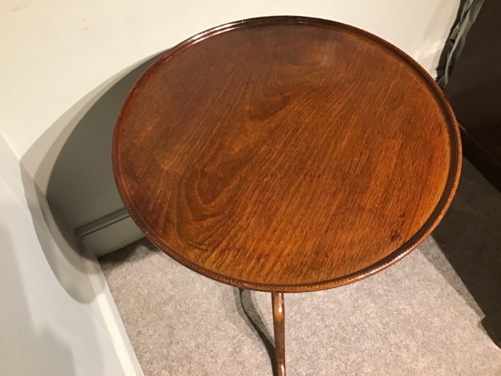 Antique tripod table View III