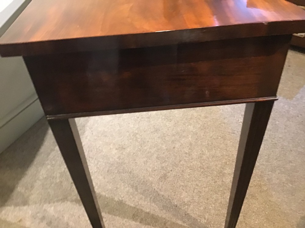 Antique mahogany serving table View VIII