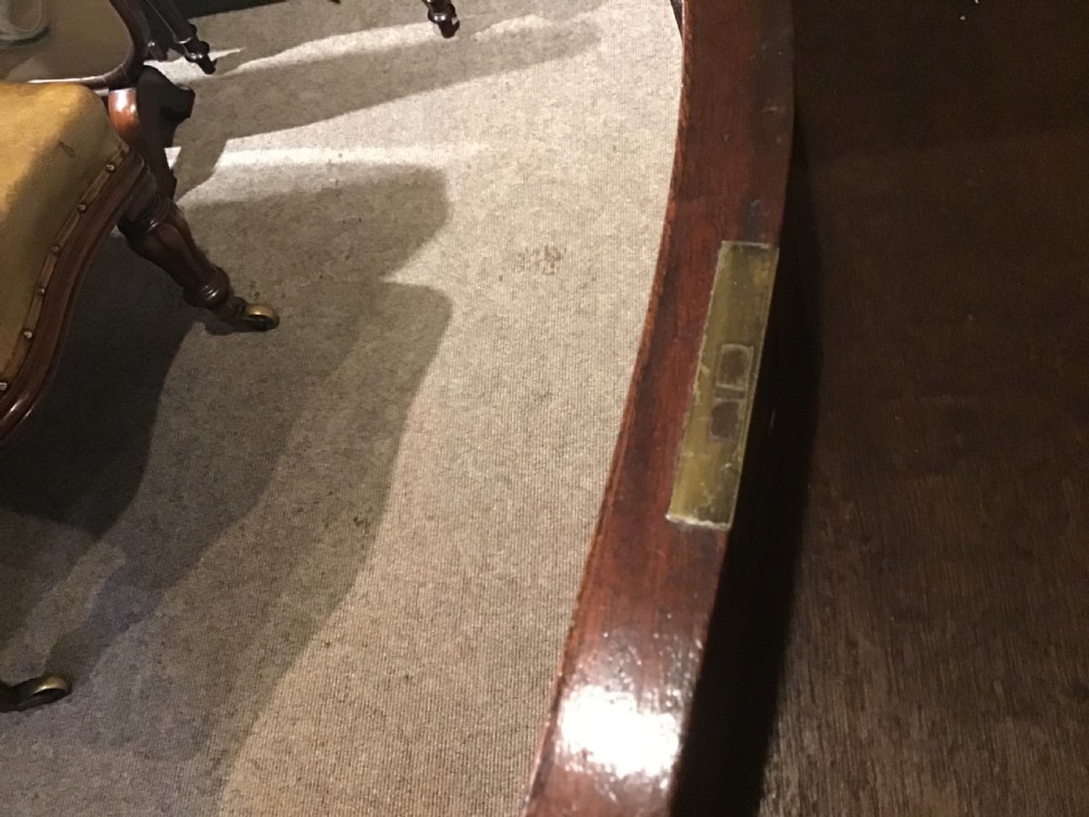 Antique mahogany serving table View X