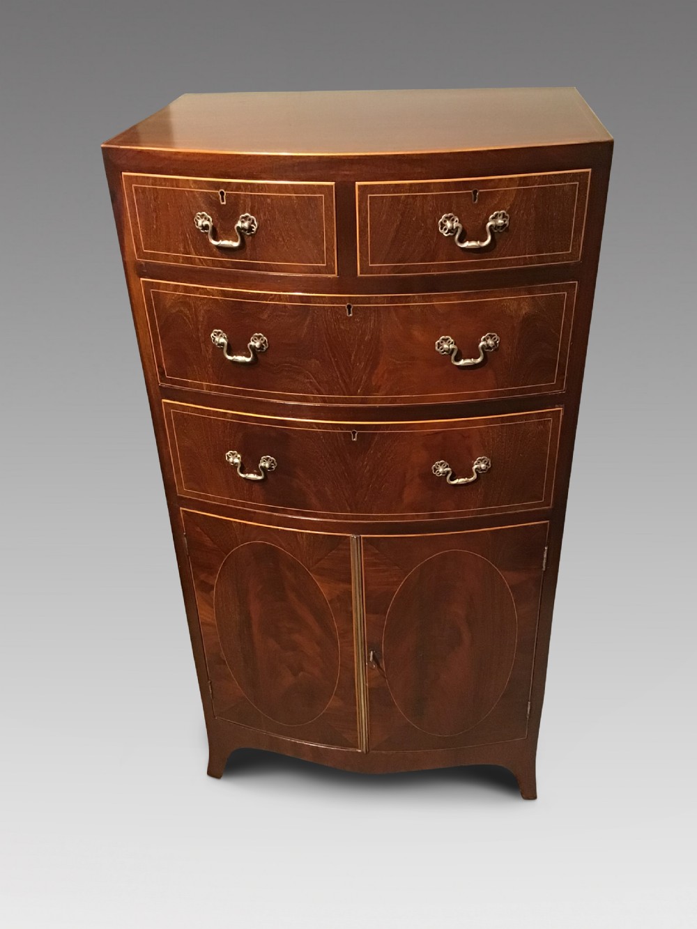 Antique mahogany cabinet