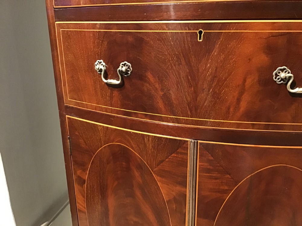 Antique mahogany cabinet View IV