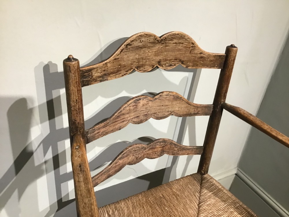 Antique ash pass chair  View II
