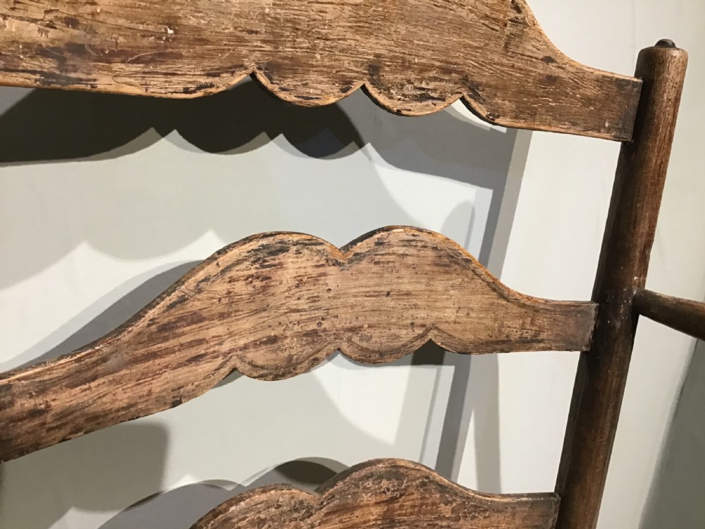 Antique ash pass chair  View III
