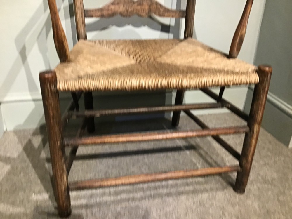 Antique ash pass chair  View IV
