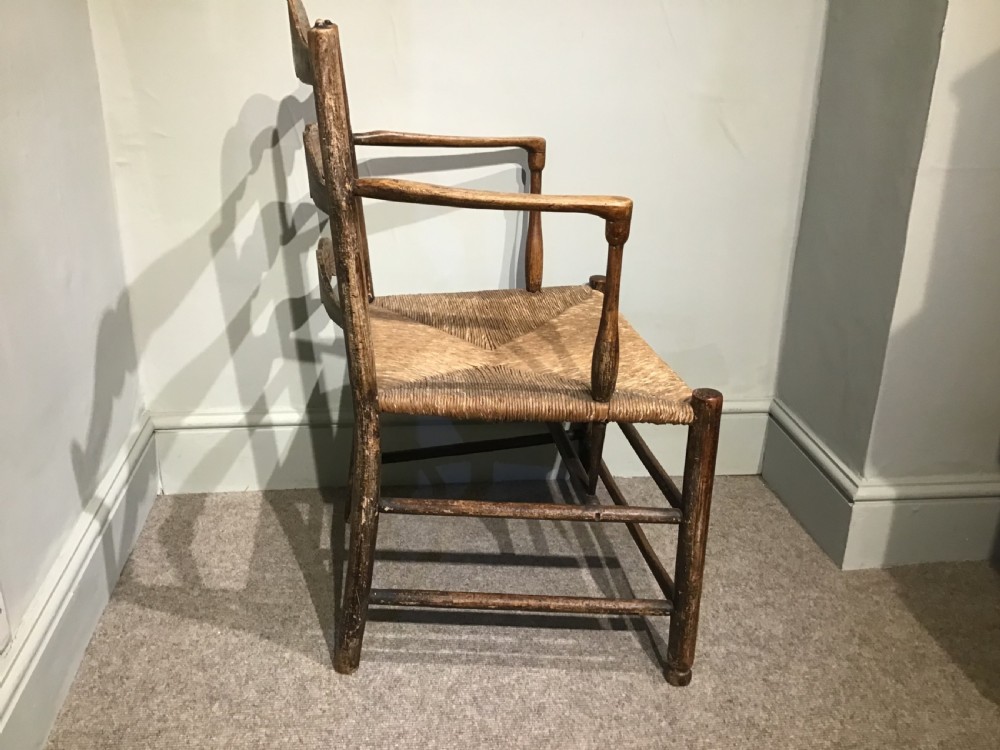 Antique ash pass chair  View VI