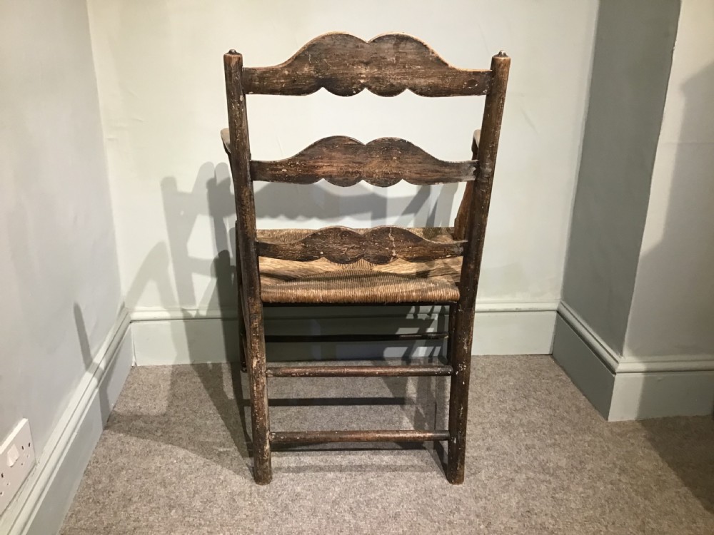 Antique ash pass chair  View VII