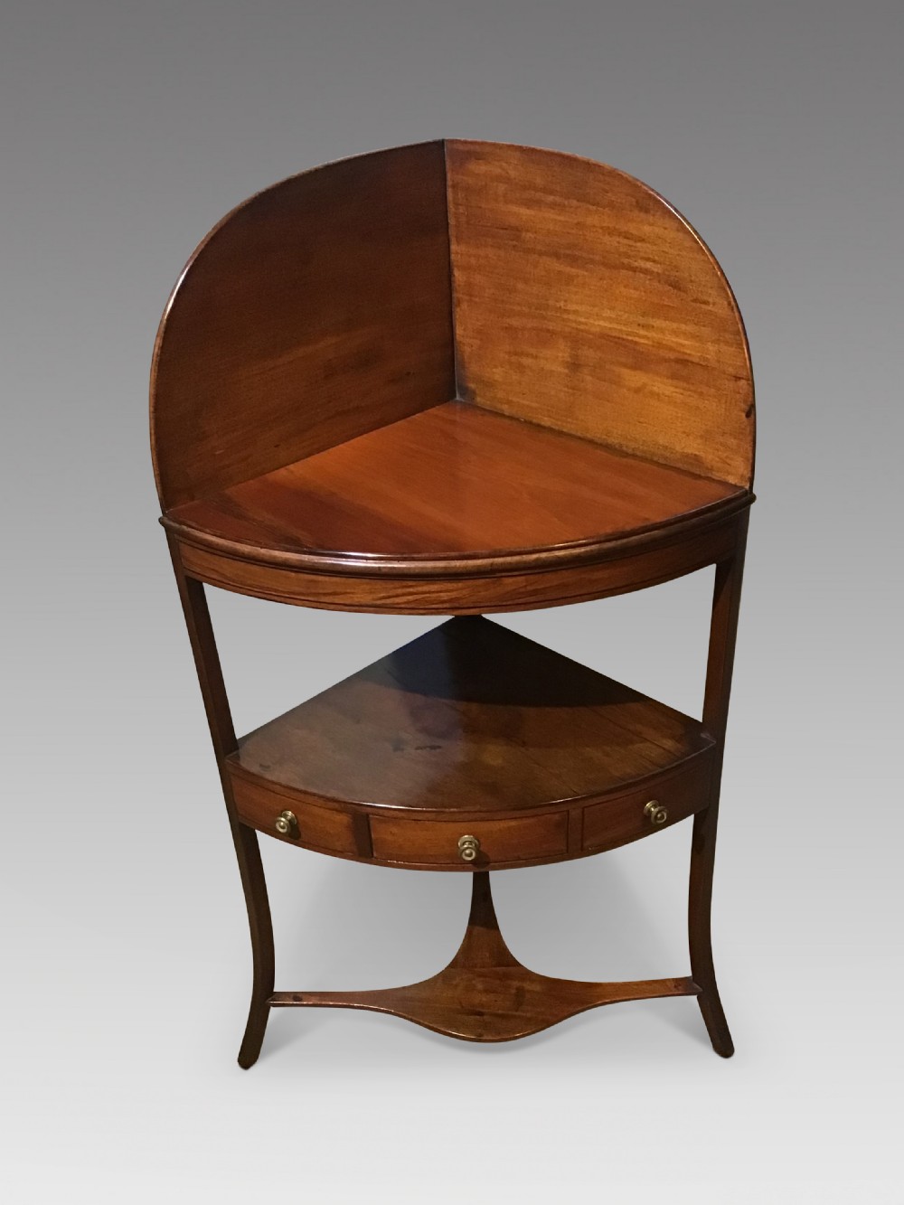 Antique corner washstand
