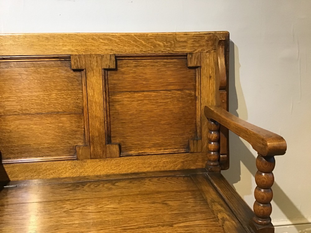 Antique monks bench View IV