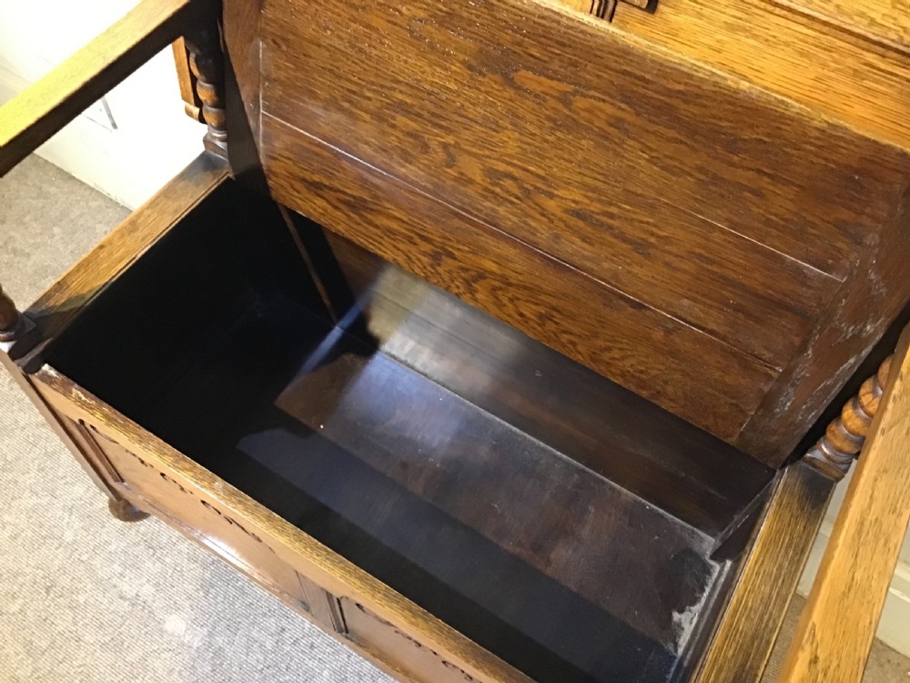 Antique monks bench View VII