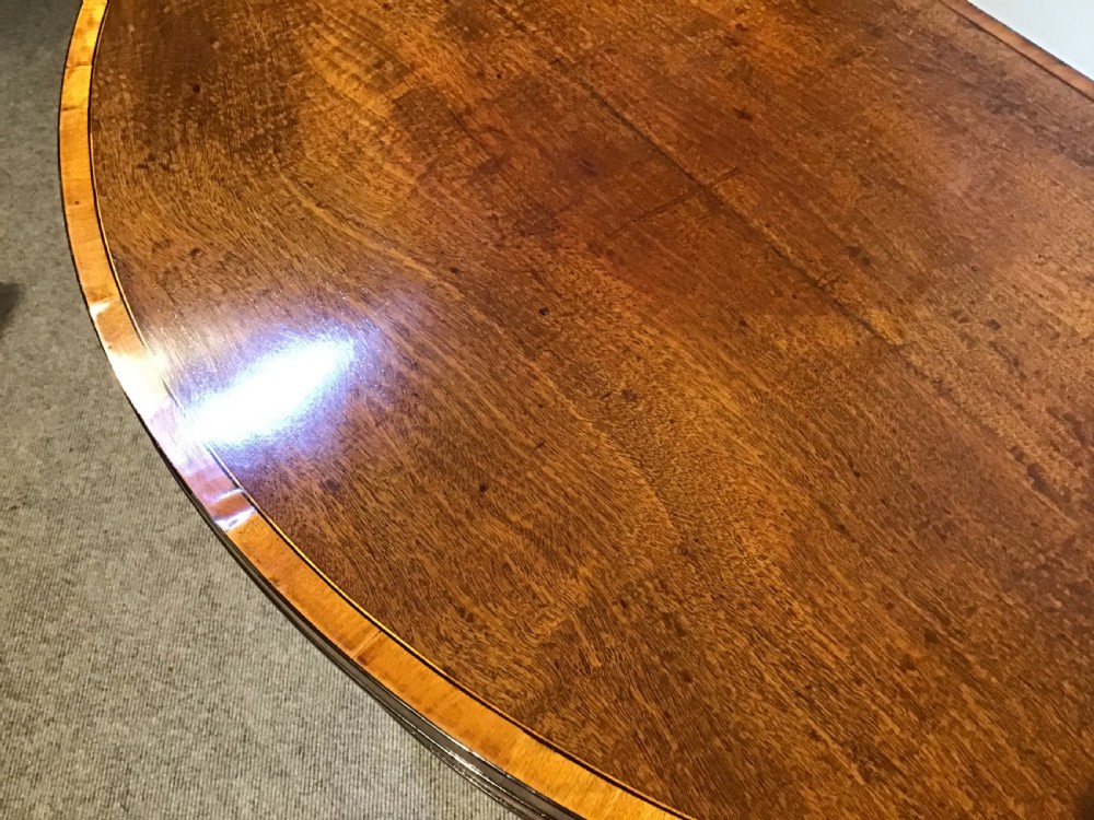 A Geo III mahogany card table View IV