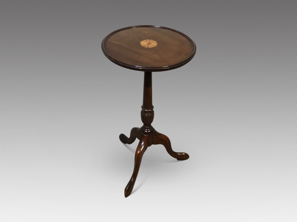 Antique mahogany wine table