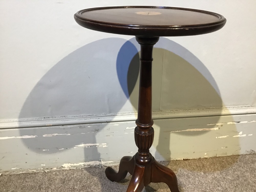 Antique mahogany wine table View III