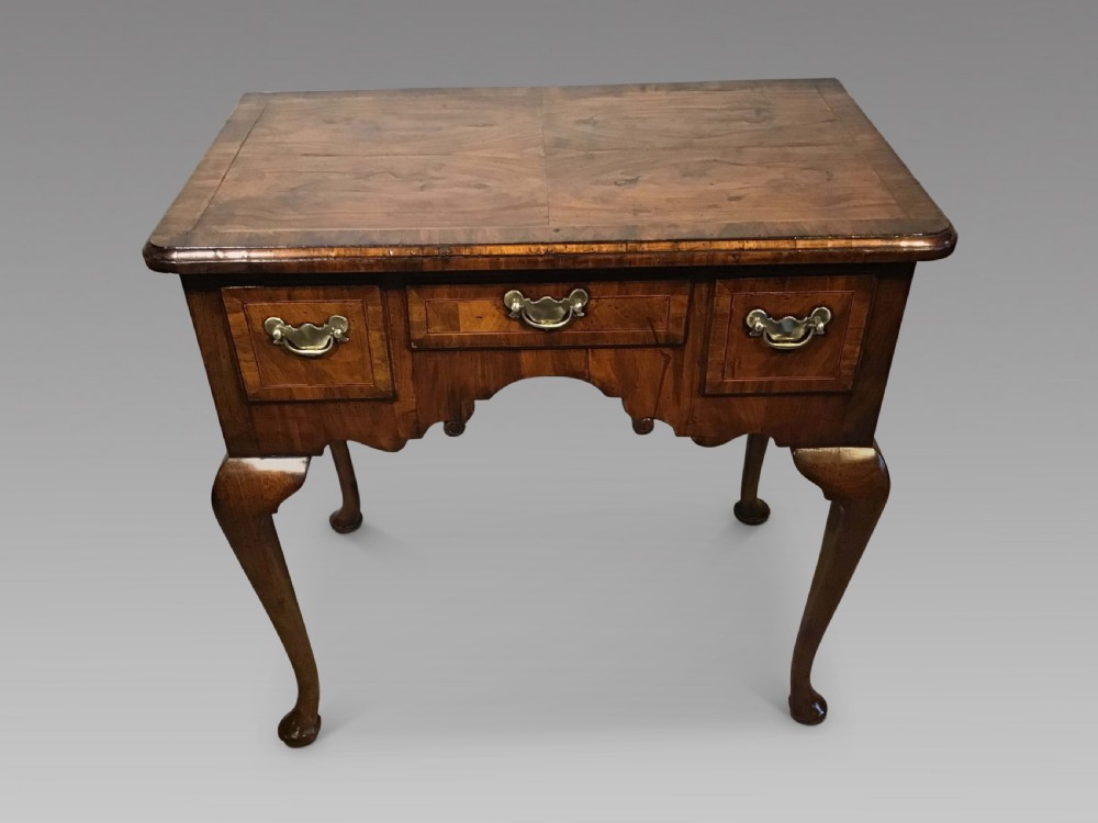 Antique walnut lowboy  View II