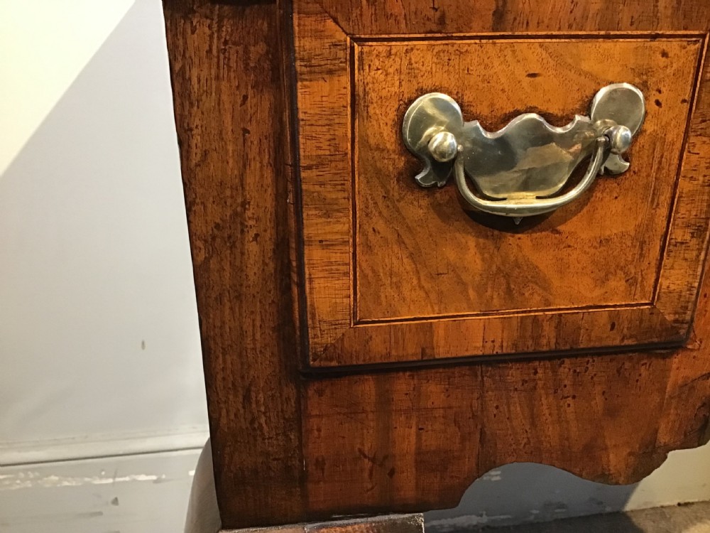 Antique walnut lowboy  View VII