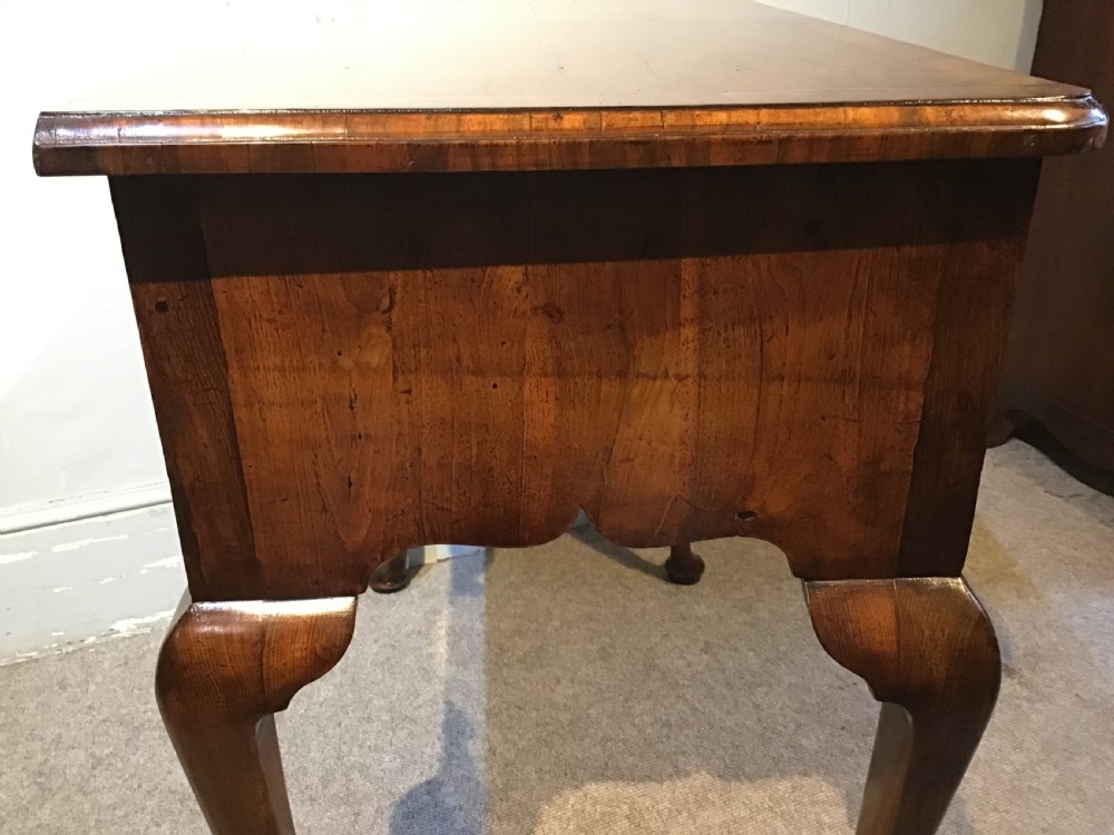 Antique walnut lowboy  View VIII