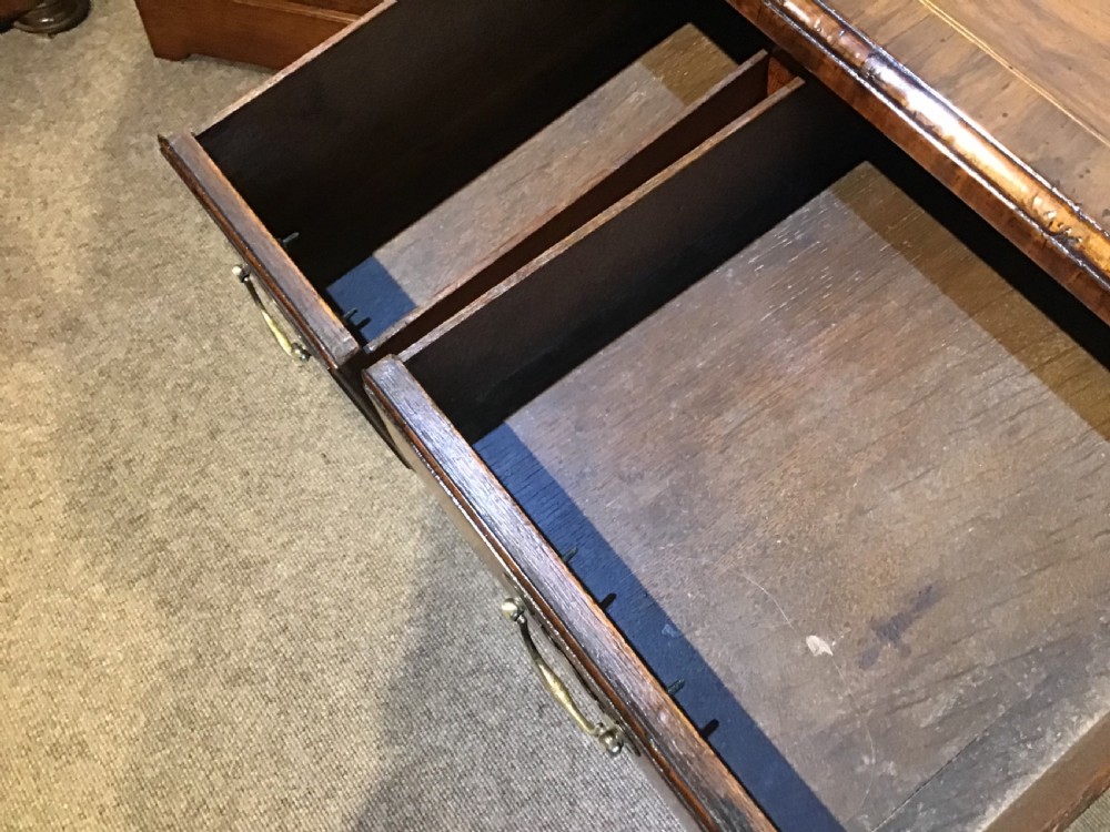 Antique walnut lowboy  View XI
