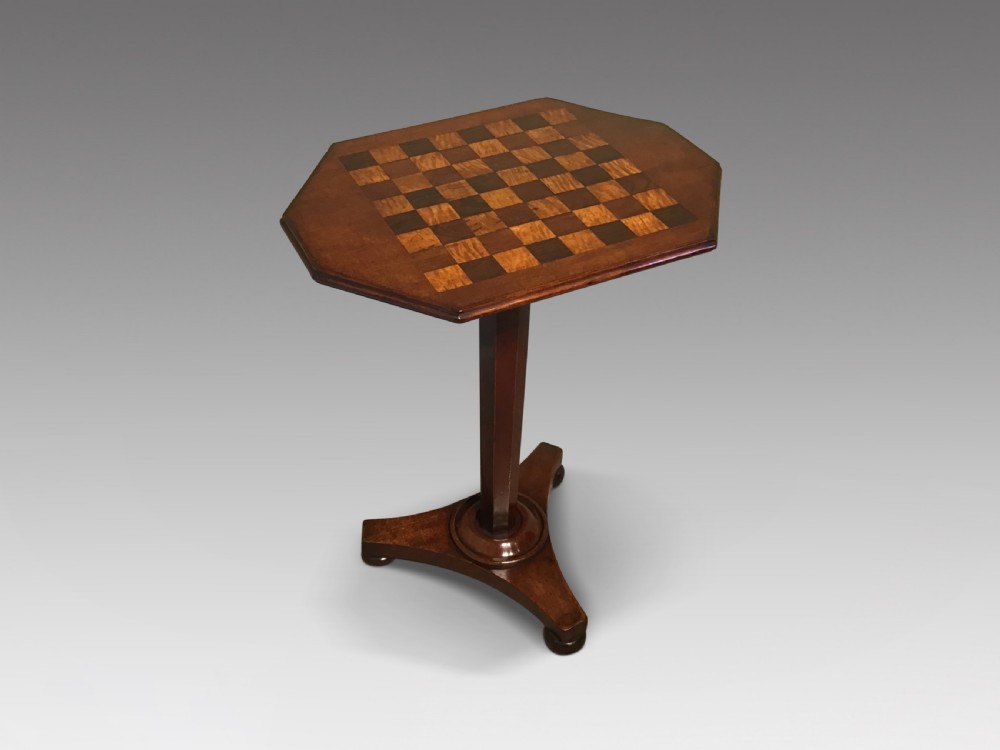 Antique chess table