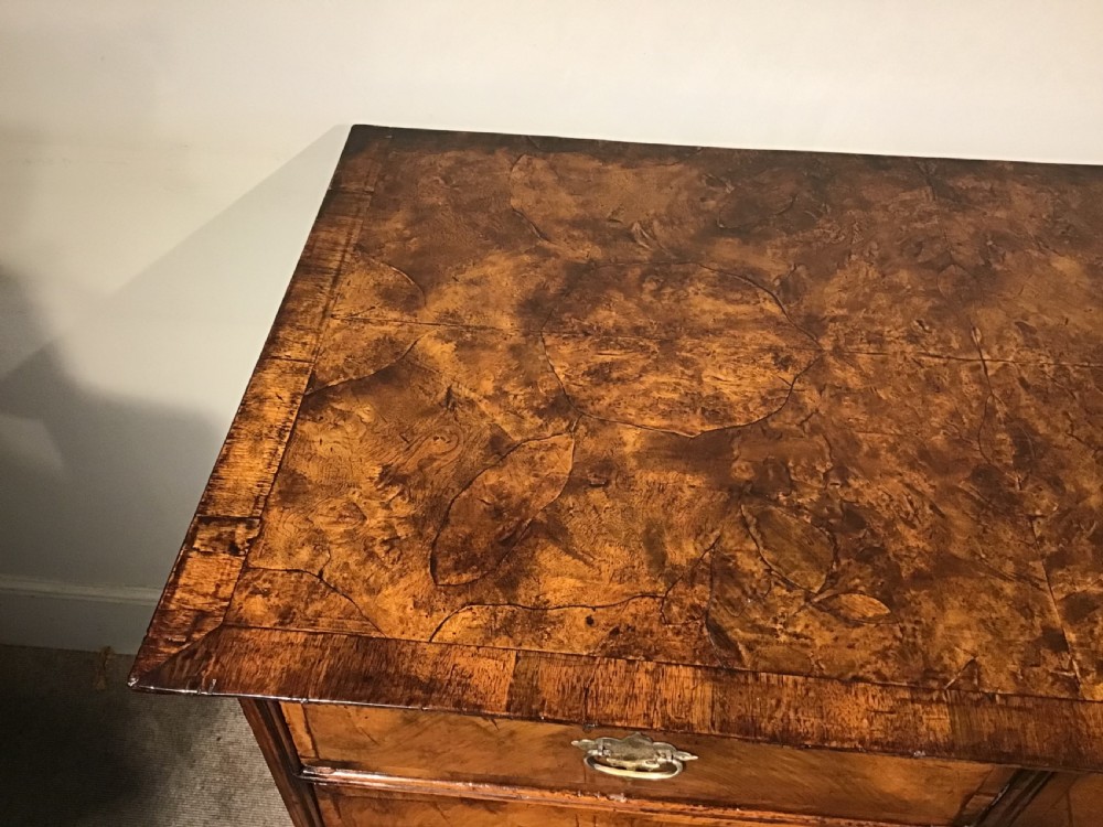 Antique walnut chest of drawers View III