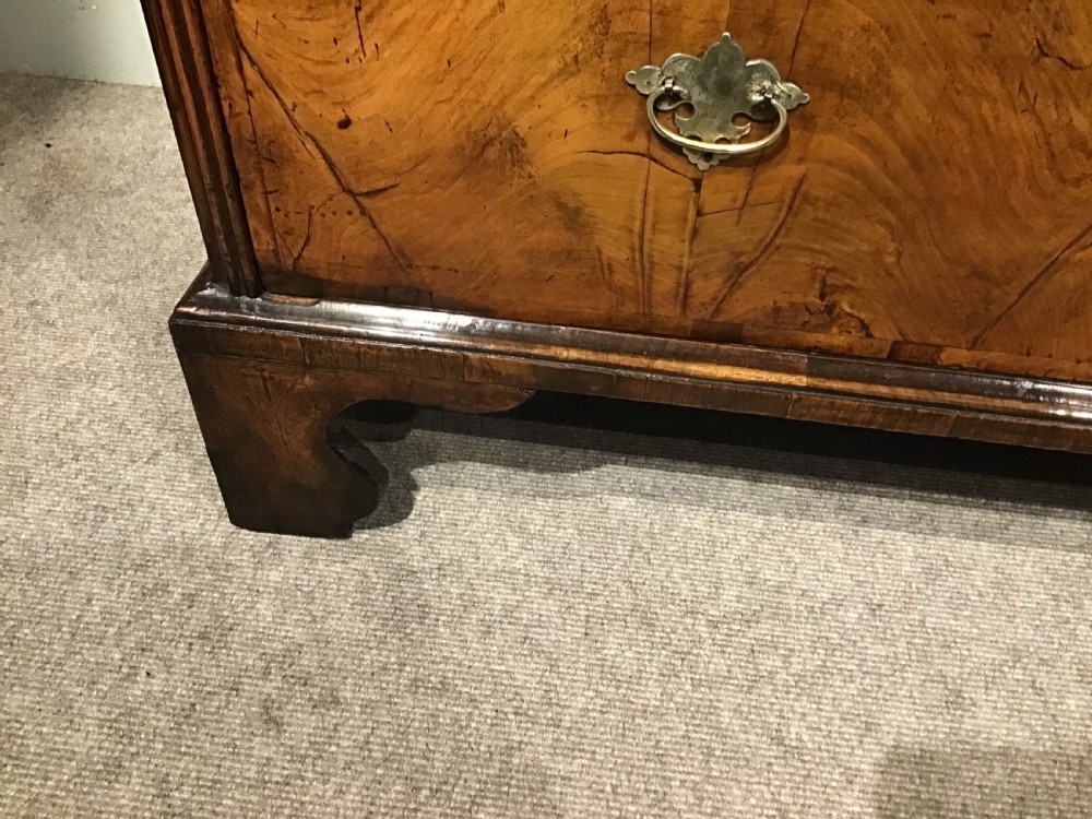 Antique walnut chest of drawers View X