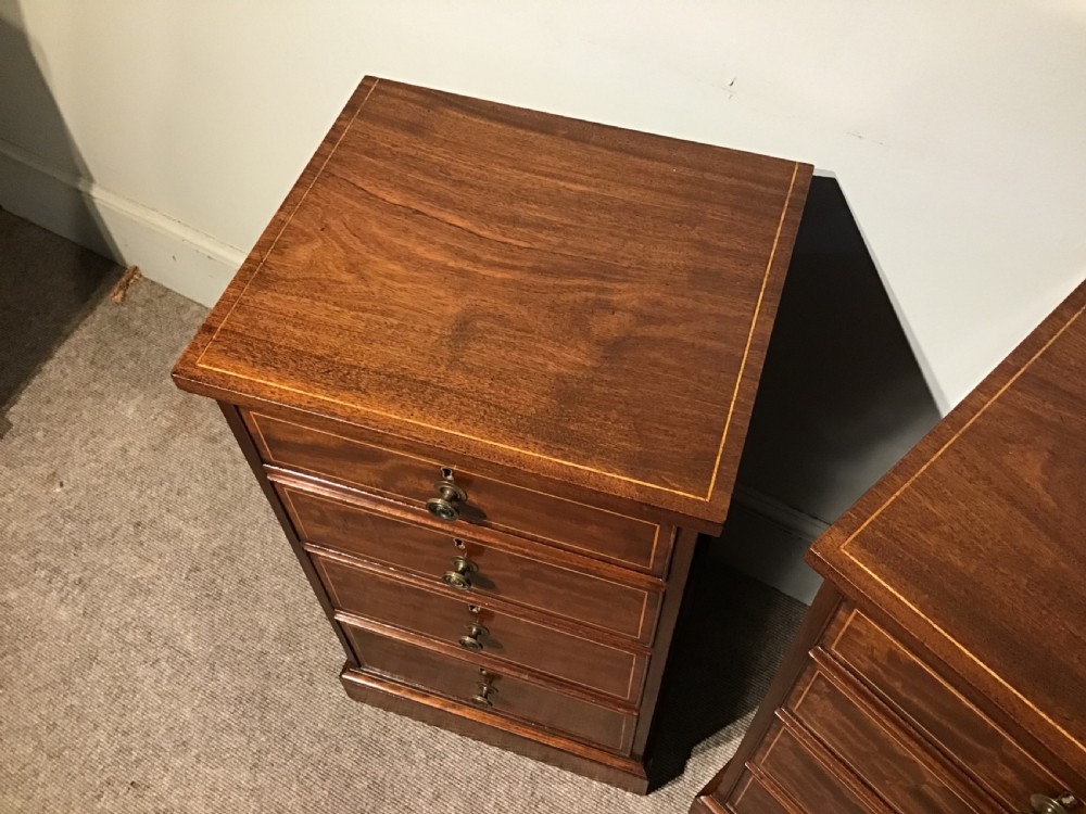 Pair of antique bedside cabinets View IV