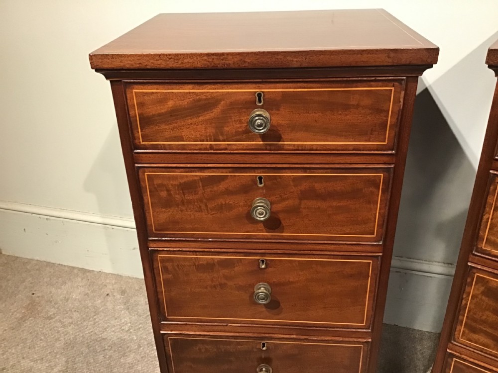 Pair of antique bedside cabinets View VI