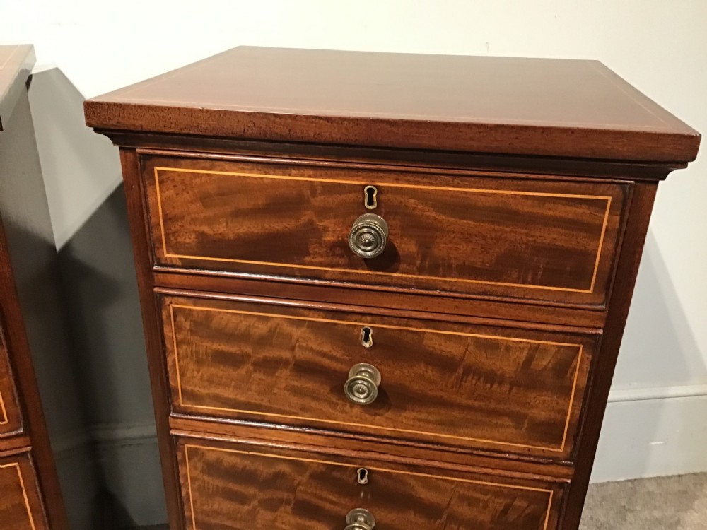 Pair of antique bedside cabinets View VIII
