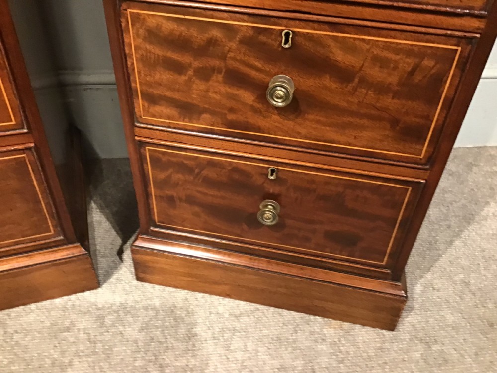 Pair of antique bedside cabinets View IX