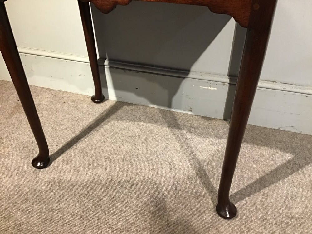 Antique mahogany sidetable View IV