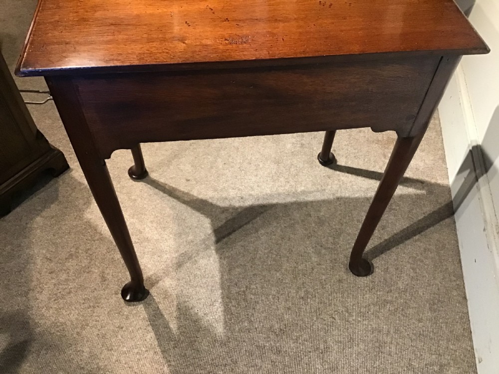 Antique mahogany sidetable View VIII