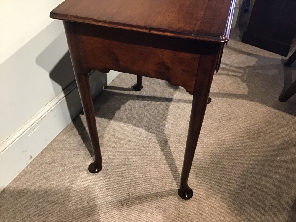 Antique mahogany sidetable View IX