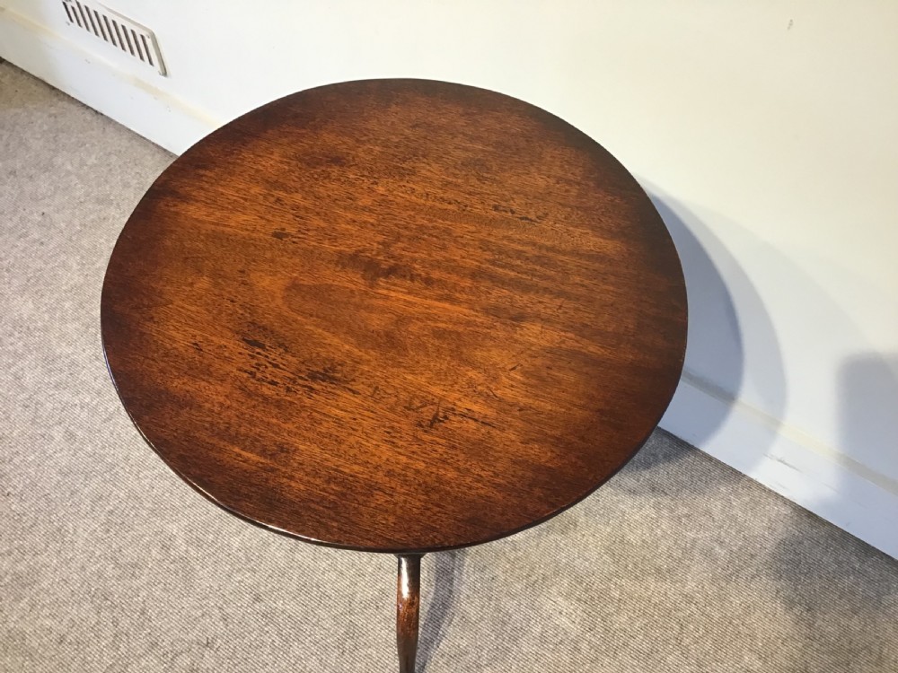 Antique mahogany wine table View II