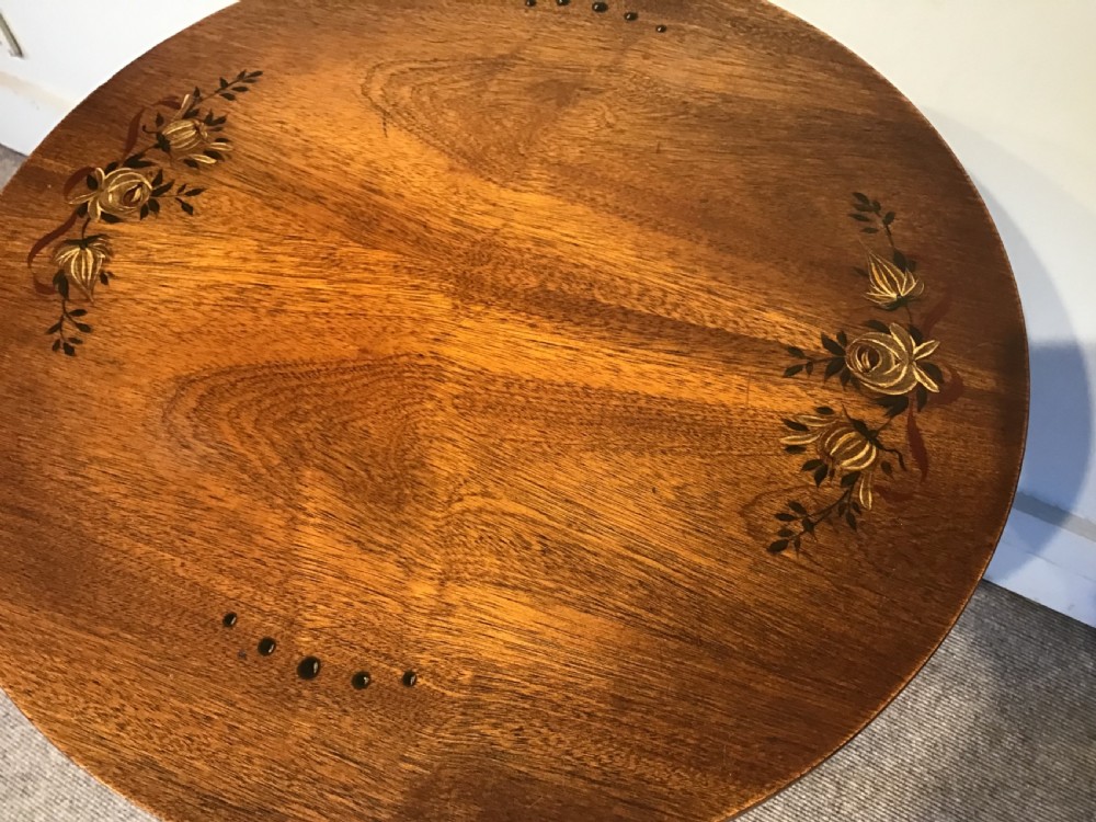 Mahogany wine table  View IV