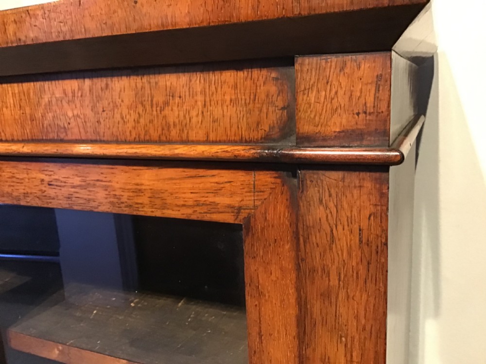 Antique Rosewood bookcase View IX