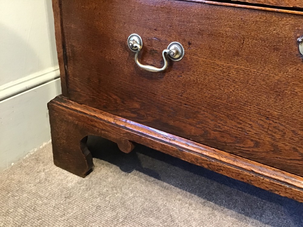 Antique oak chest of drawers View X