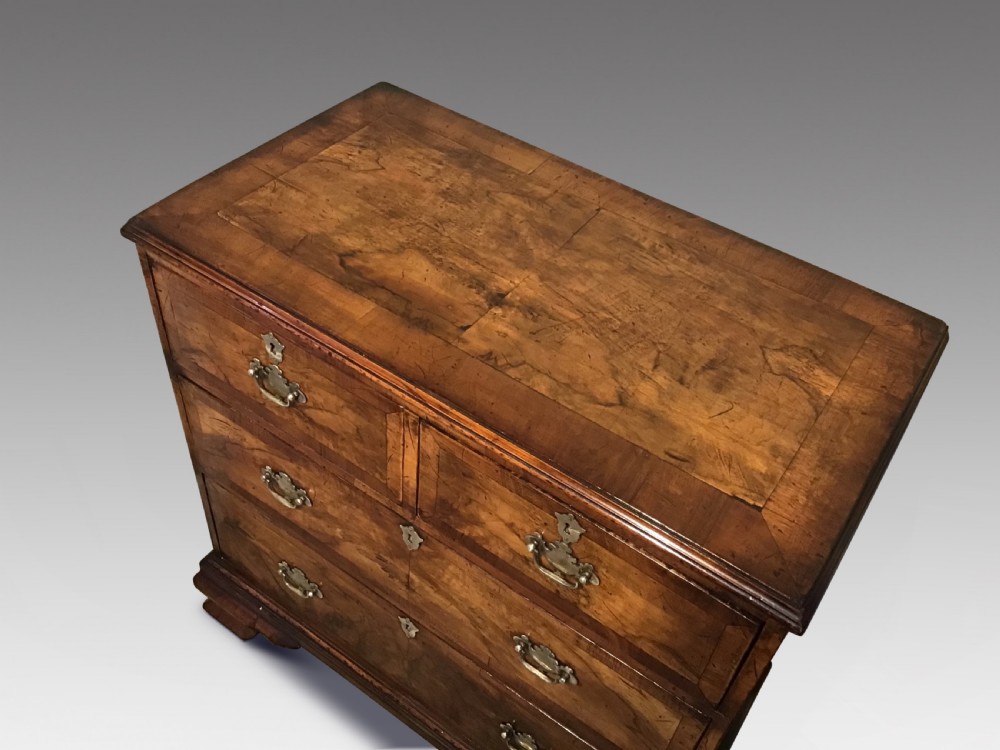 Antique walnut chest of drawers View II