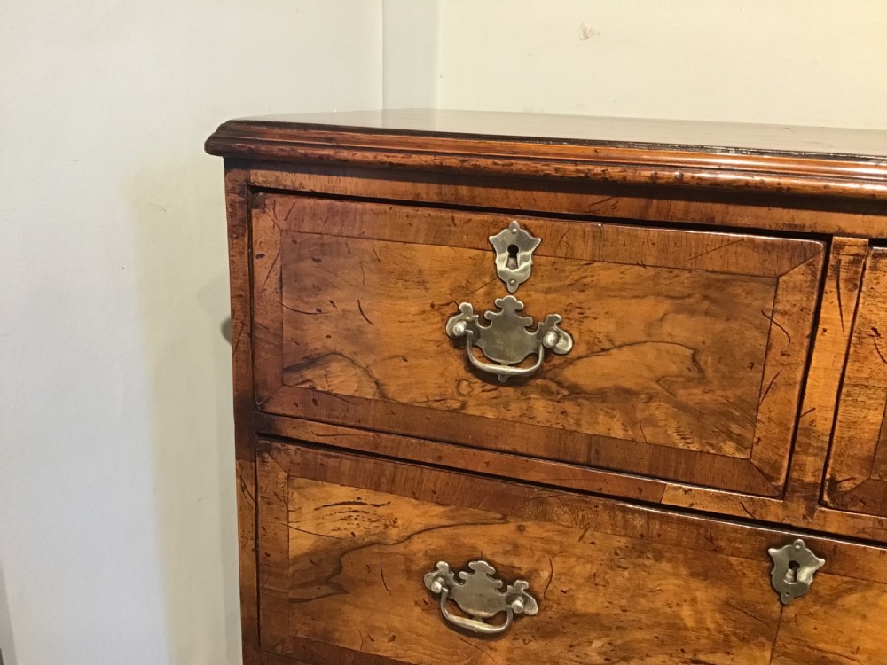 Antique walnut chest of drawers View III