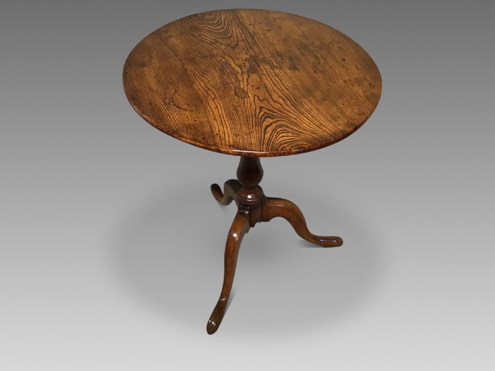 Antique tripod table View II