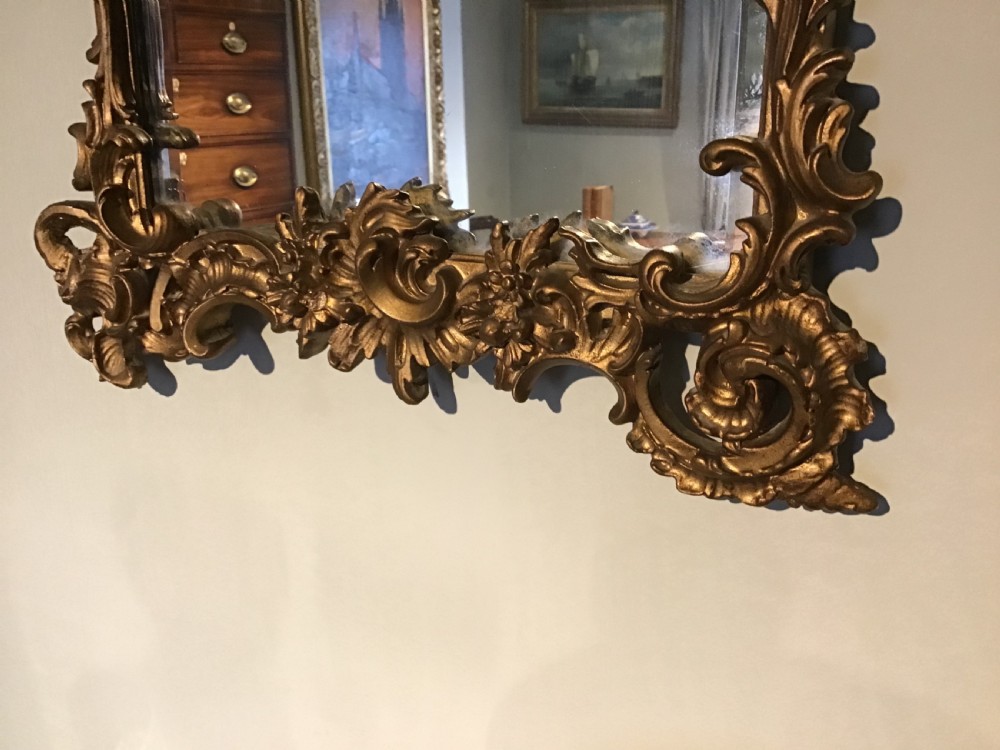 Antique wall mirror View II