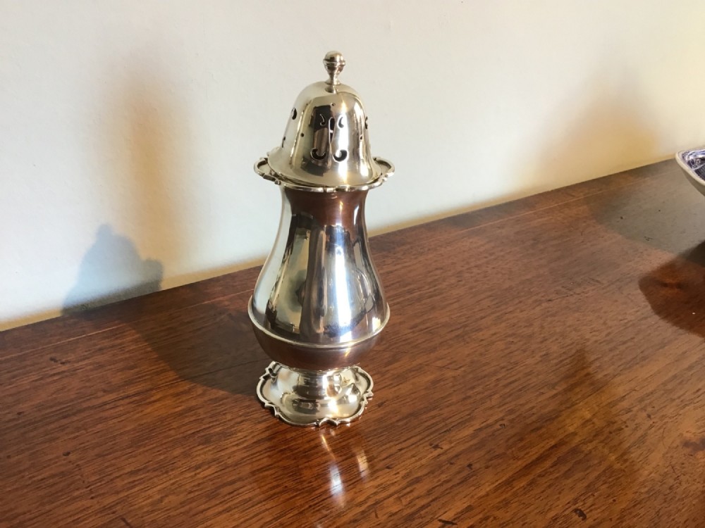 silver sugar caster