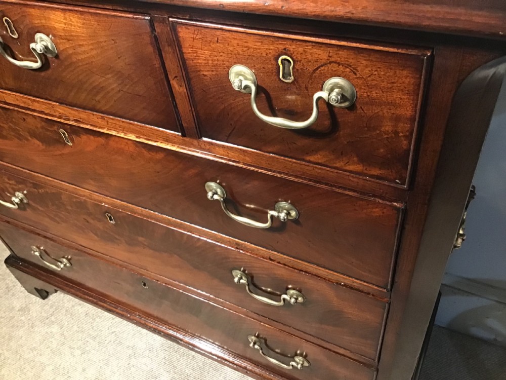 Antique mahogany chest of drawers View XII