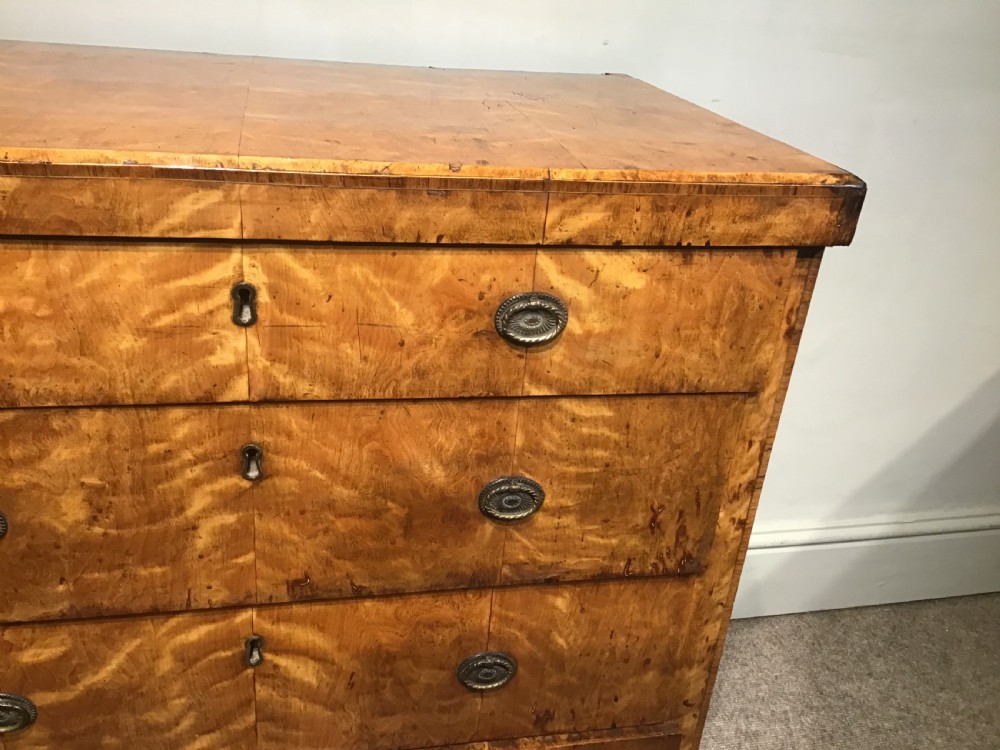 Antique birch chest of drawers View VII