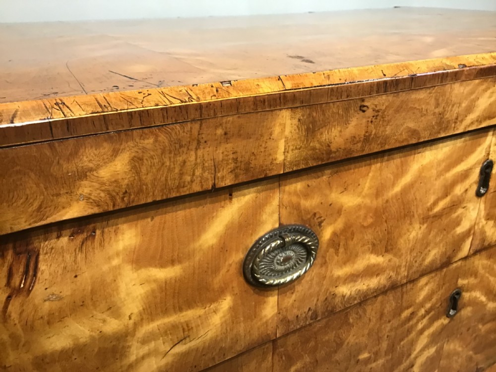 Antique birch chest of drawers View VIII
