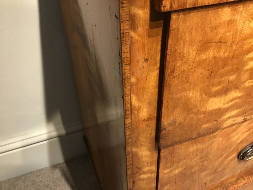 Antique birch chest of drawers View IX