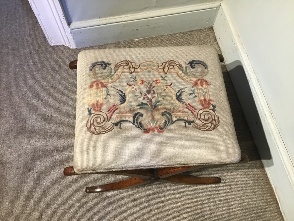 Antique rosewood stool View VII