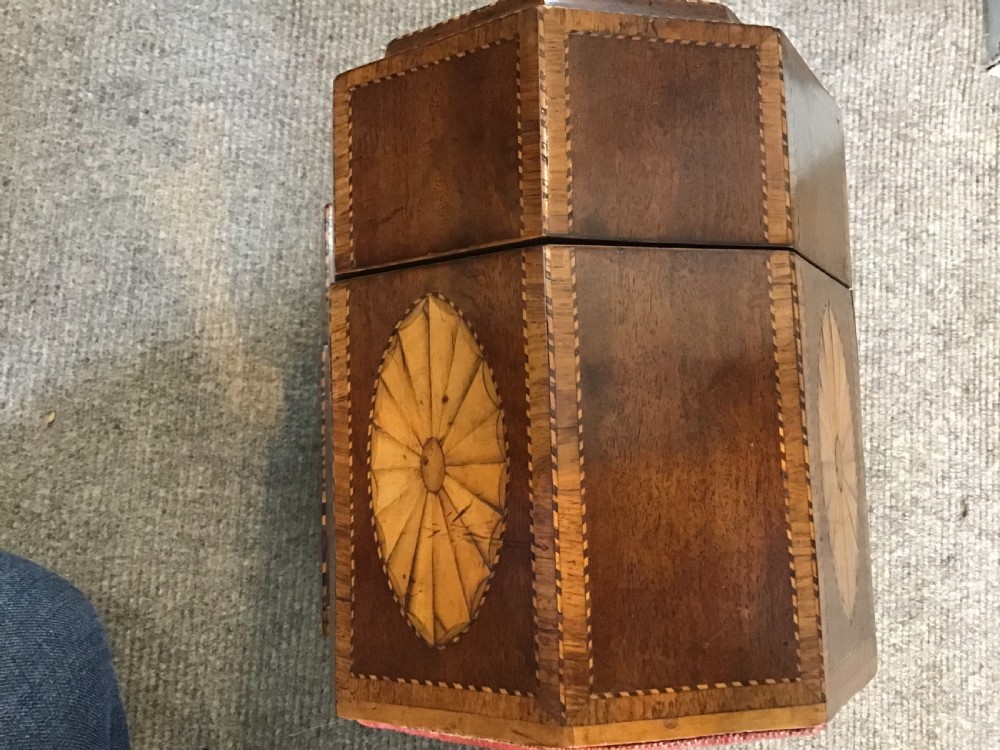 Antique tea caddy View VII