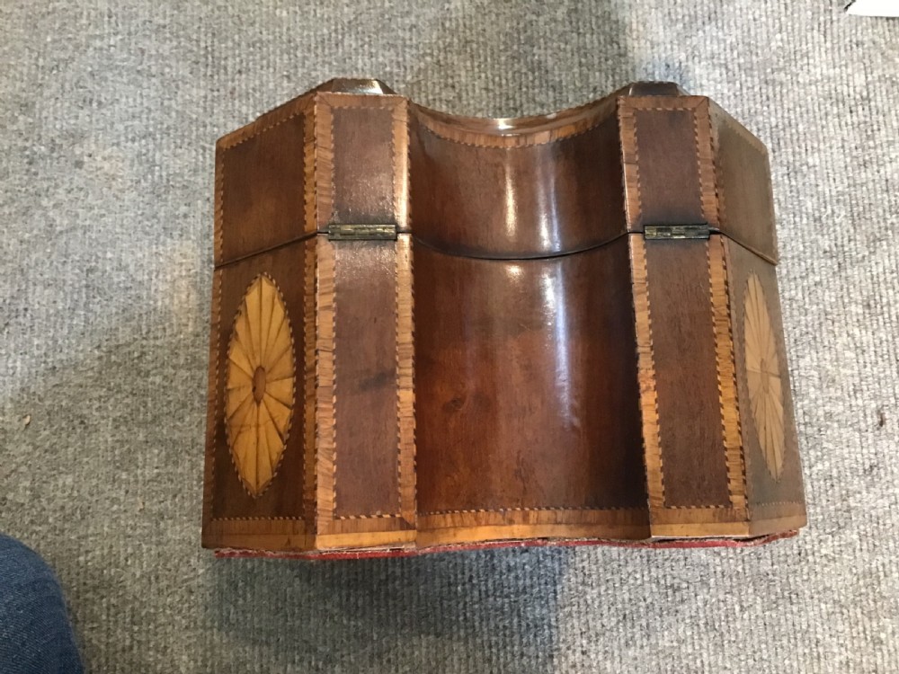 Antique tea caddy View VIII