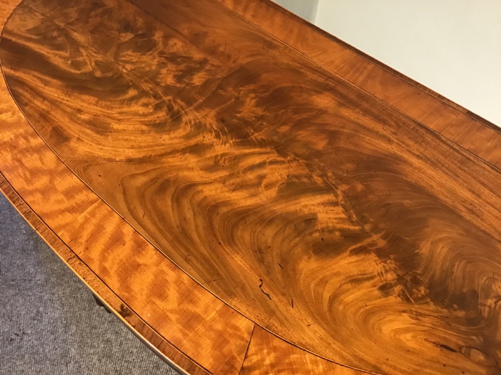 Antique mahogany card table View V